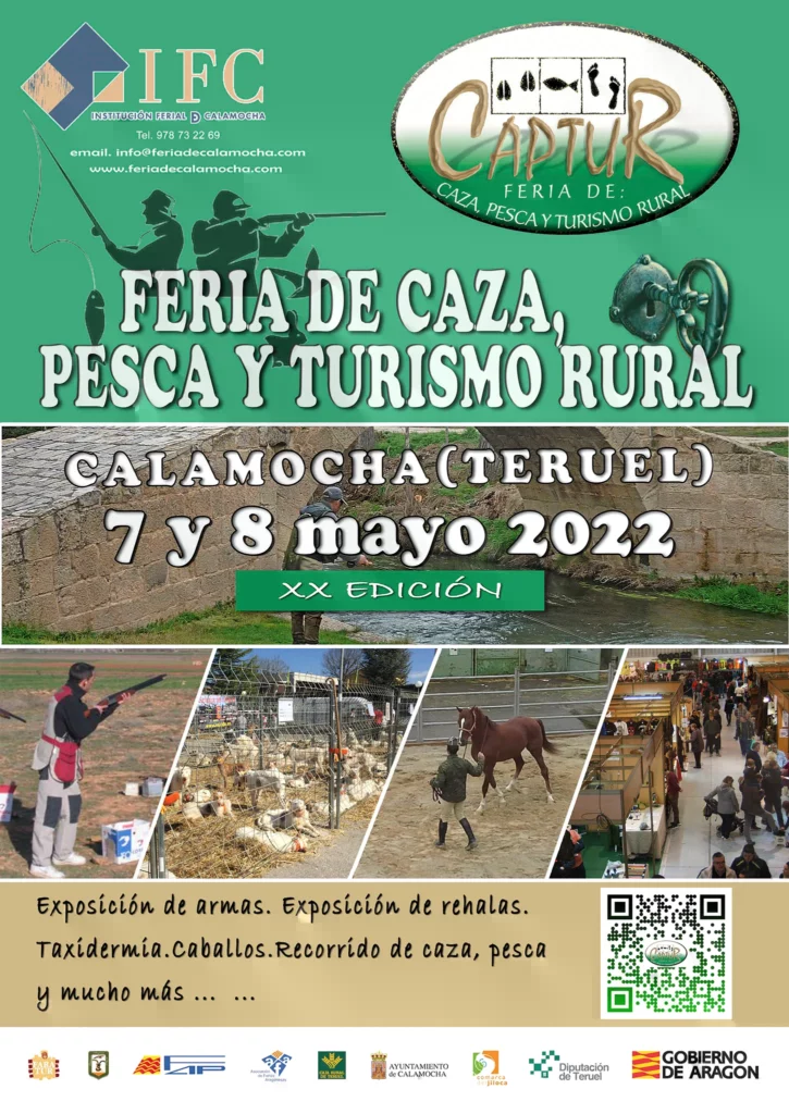 Cartel CAPTUR 2022 - 7 y 8 de mayo XX Edición